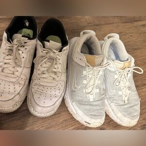 Bundle Of 2 Men’s Nike Shoes (Size 9) (Used - Sold As Is) 👟